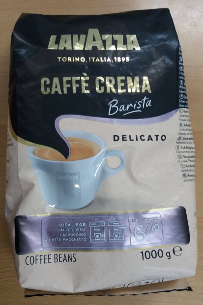 Lavazza Caff Crema Barista Delicato szemes kv (1kg)