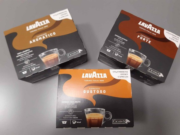 Lavazza Espresso Kvkapszulk eladk 2 klnbz zben!