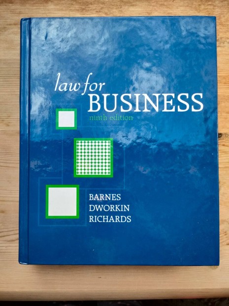 Law for Business - Barnes Dworkin Richards