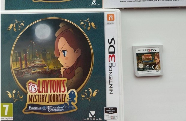 Layton's Mystery Journey Nintendo 3DS játék