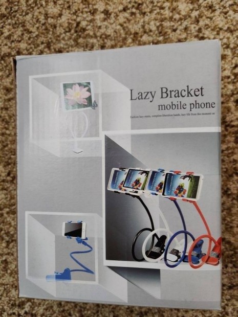 Lazy Bracket flexibilis mobiltelefon tart