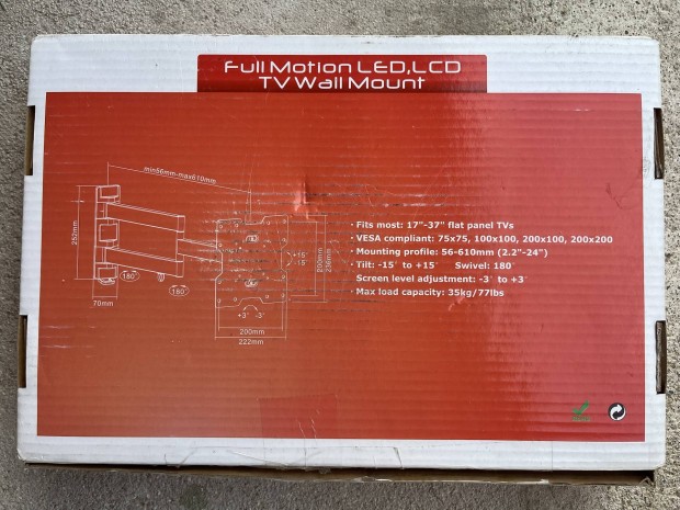 Lcd falikonzol