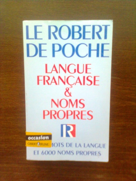 Le Robert de Poche (francia egynyelv sztr)