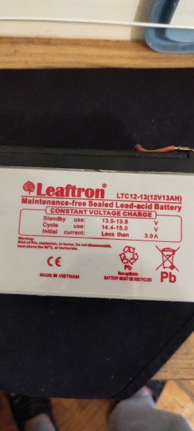 Leaftron akkumultor 