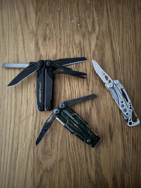 Leatherman egyben csak.