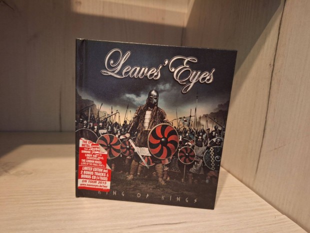 Leaves' Eyes - King Of Kings - limitlt kiads dupla CD