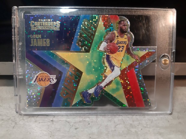 Lebron James Panini Contenders Super Star Die Cut