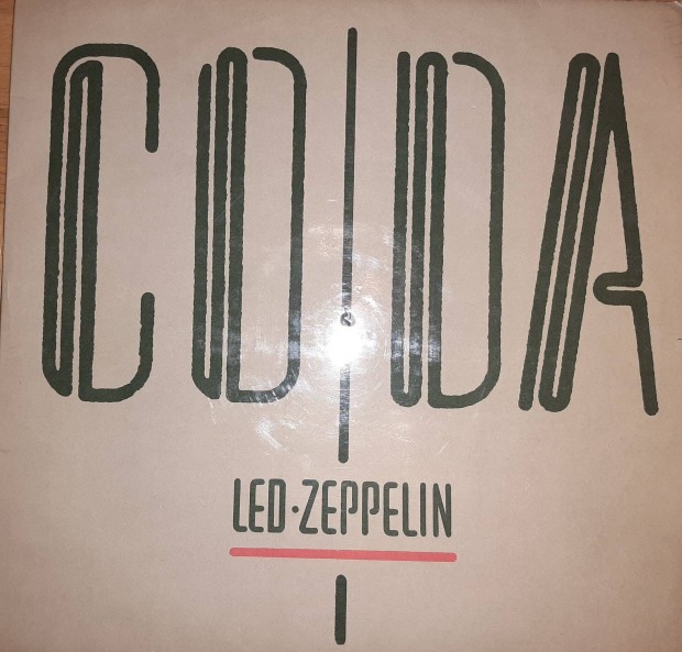 Led Zeppelin Coda LP