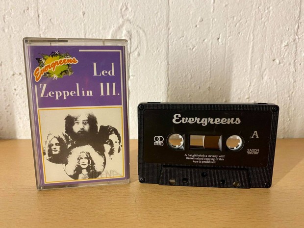 Led Zeppelin III. msoros audio magnkazetta
