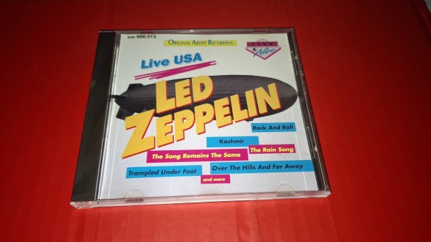 Led Zeppelin Live USA Cd Unofficial Germany