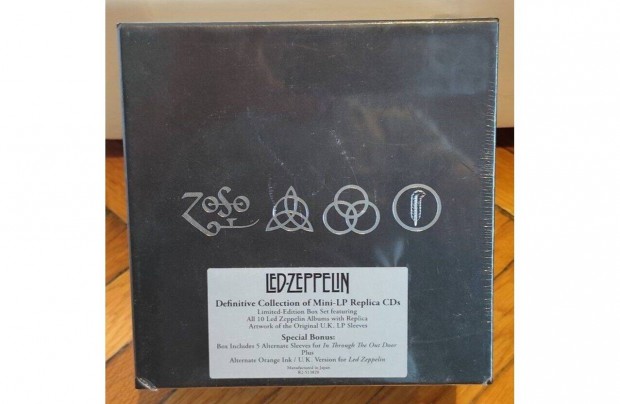 Led Zeppelin - 40th Anniversary - Definitive Collection Of Mini- LP Re