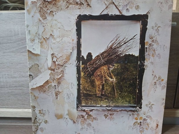 Led Zeppelin - Led Zeppelin IV. (1971) ritka LP bakelit hanglemez