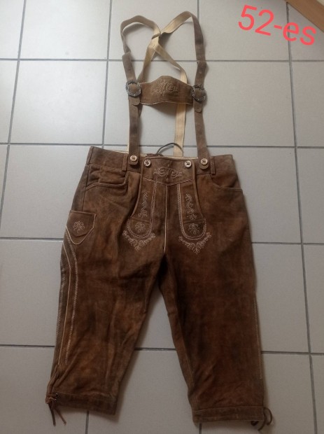 Lederhose (bőrnadrág) 52-es