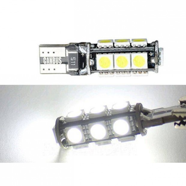 Ledes T10 Izz 13 SMD LED ( 5050 ) Aut 12V Canbus ()