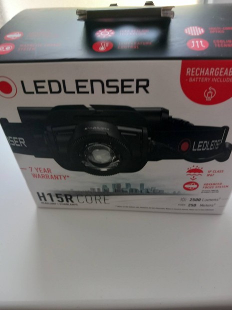 Ledlenser h15r core homloklmpa elad. j, bontatlan.