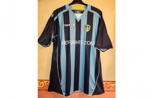 Leeds United eredeti Macron 2008-2009 mez (2XL)