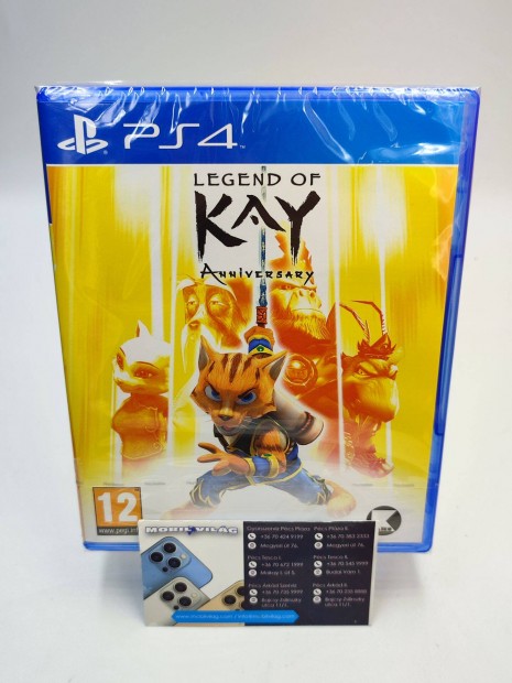 Legend of Kay Anniversary PS4 garancival #konzl1899