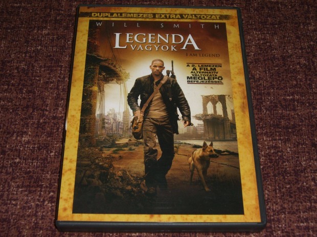 Legenda Vagyok Duplalemezes dvd film elad