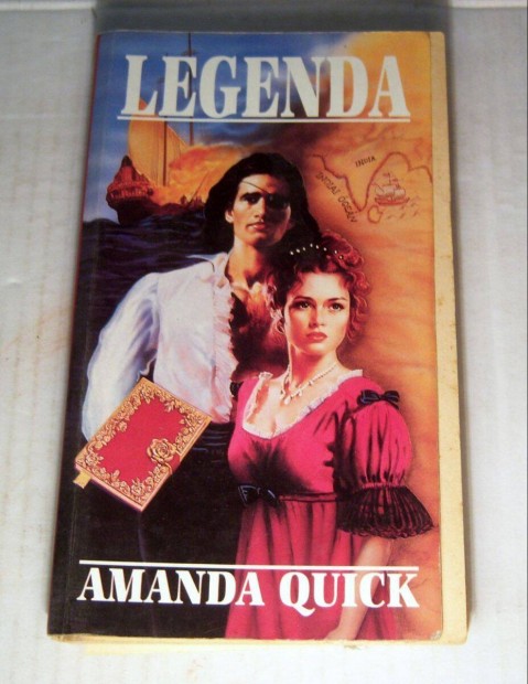 Legenda (Amanda Quick) 1995 (sztesik) 5kp+tartalom