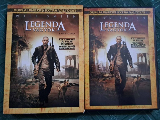 Legenda vagyok DVD - Dszdobozos, duplalemezes