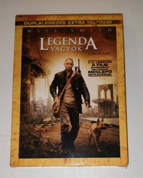 Legenda vagyok dvd dszdobozban 2 lemezes Will Smith 