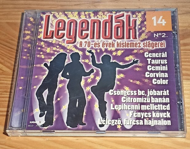 Legendk 14 - A 70-es vek Kislemez Slgerei CD