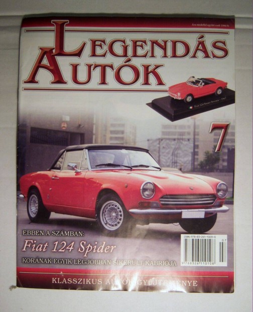 Legends Autk 7.szm Fiat 124 Spider (csak az jsg)