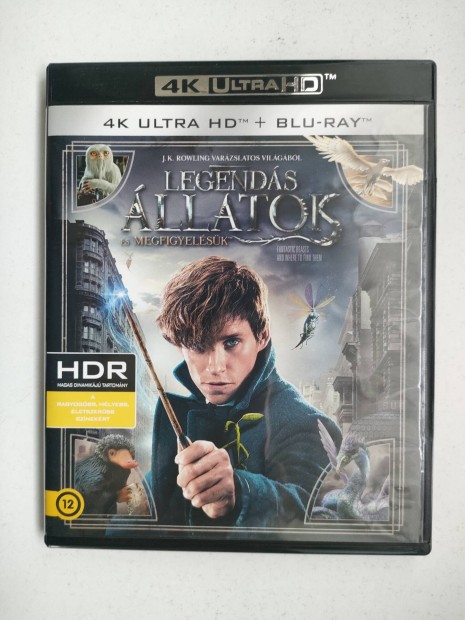 Legendás állatok 4k UHD Blu-ray Film