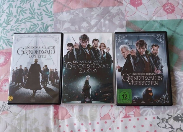 Legends llatok Grindelwald bntettei DVD-k eladak
