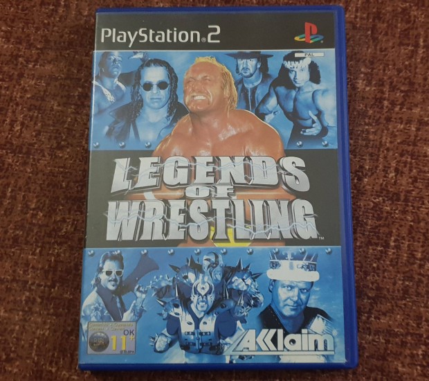 Legends of Wrestling Playstation 2 eredeti lemez ( 2500 Ft )