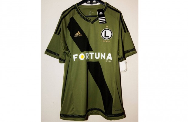 Legia Warszawa centenriumi 2016-os eredeti adidas focimez (3XL)