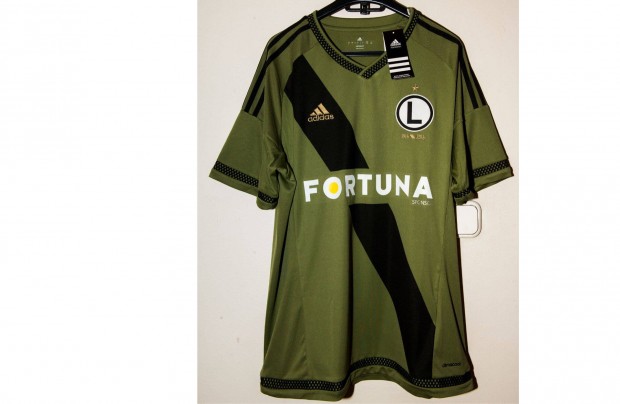 Legia Warszawa centenriumi 2016-os eredeti adidas focimez (3XL)