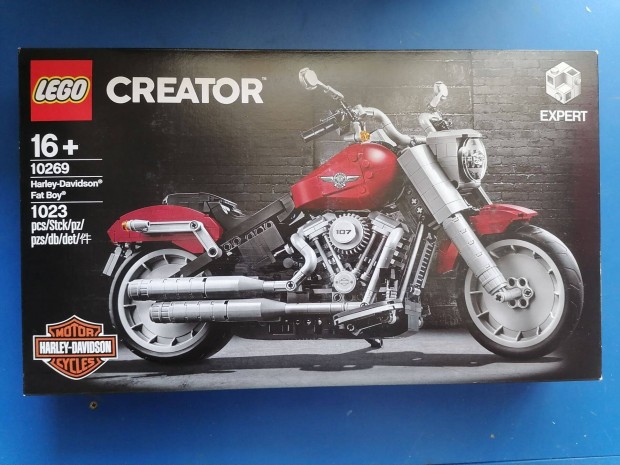 Lego 10269 Creator Expert - Harley-Davidson Fat Boy j, bontatlan