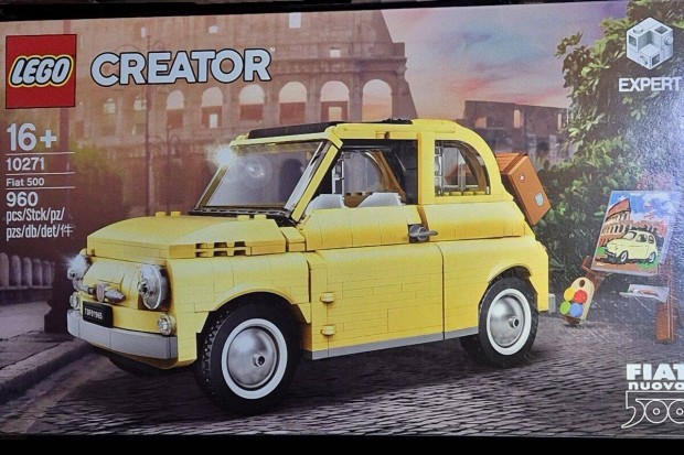 Lego 10271 Creator Expert Fiat 500 kszlet - ritkasg, bontatlan, j