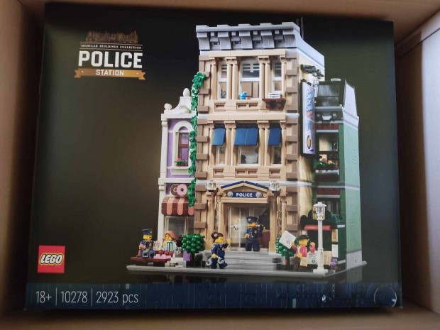 Lego 10278 Police Station Rendrkapitnysg Bontatlan,kifutott