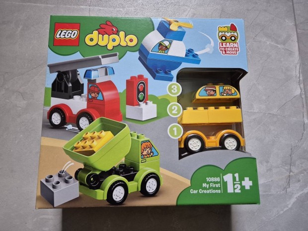 Lego 10886 Duplo Első autós alkotásaim
