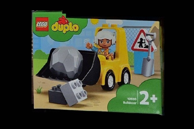 Lego 10930 Duplo Buldzer kszlet - bontatlan, ritkasg, j