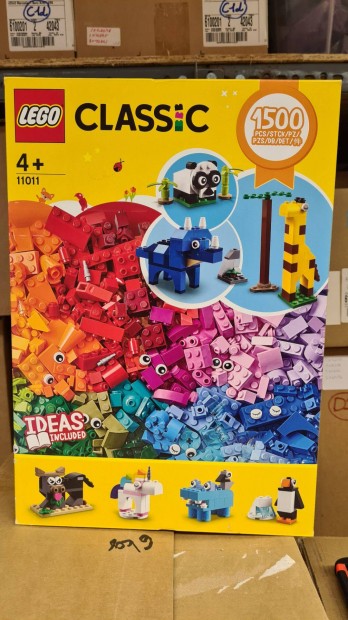 Lego 11011 kockk s llatok 1500 db-os ptkszlet Bontatlan