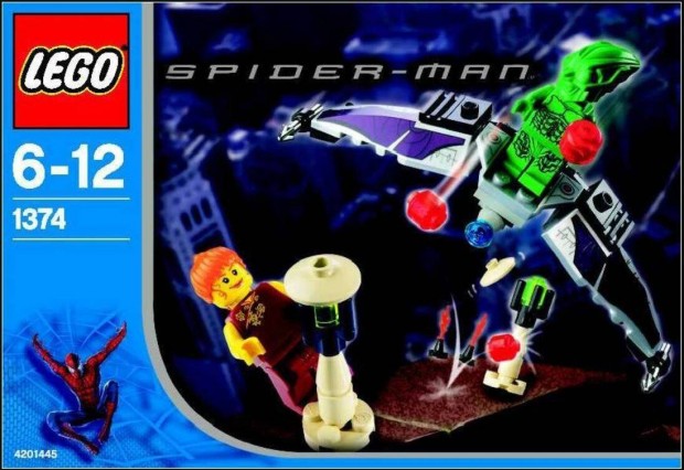 Lego 1374 - Green Goblin - Pkember - Spiderman lego kszlet