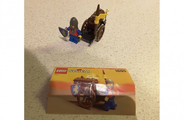 Lego 1695 Castle Treasure Chest / Vr kocsi kincsesldval + lers