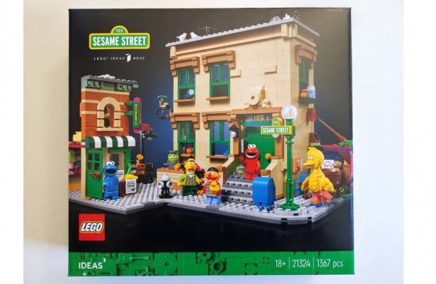 Lego 21324 - 123 Sesame Street - j, bontatlan