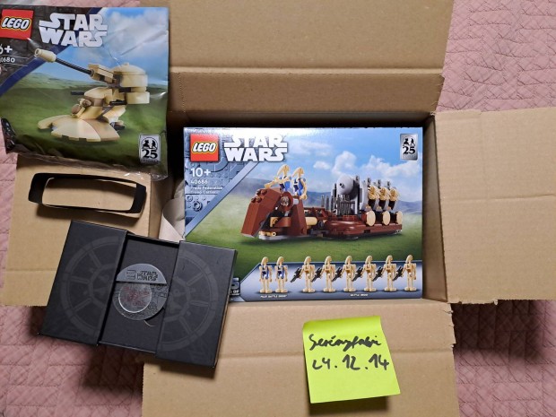 Lego 25. vforduls Star Wars GWP Pack 40686, 30680, 5008818