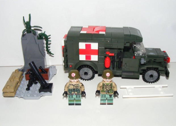 Lego 2. Vilghbors Amerikai katonk Orvosi Egysg Medic Mentaut j