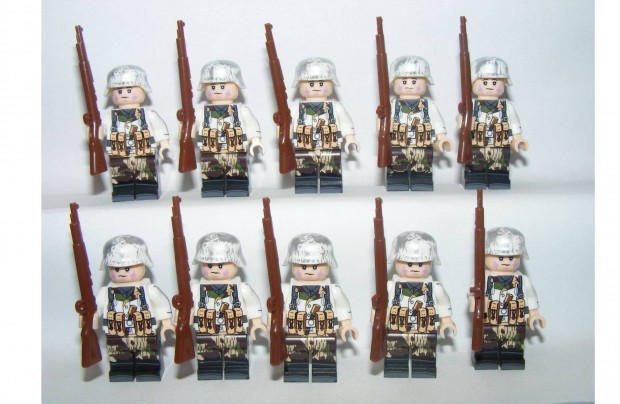 Lego 2. Vilghbors Havasi Arctic katonk 10db figura katona fegyver