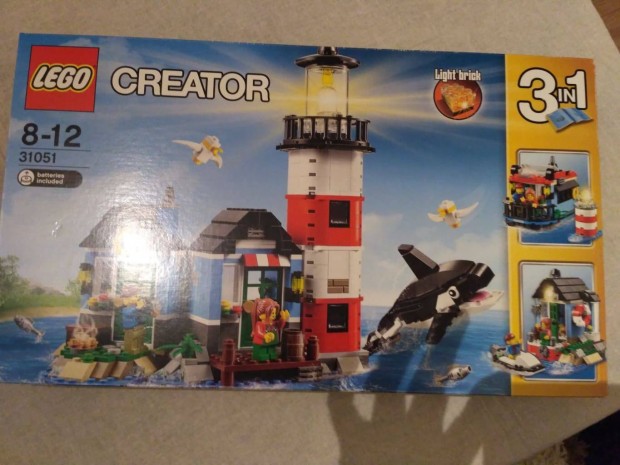 Lego 31051 Lego Creator 3 in 1 Vilgttorony Lighthouse Kifutott j