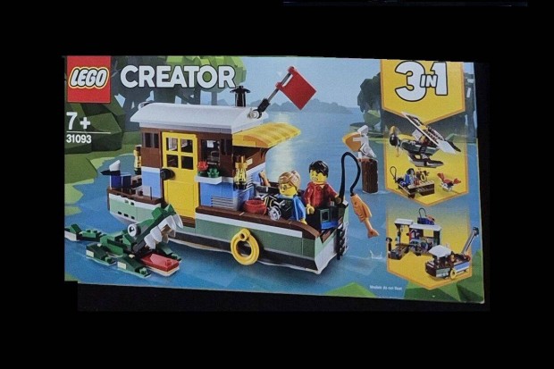 Lego 31093 Creator Folyóparti lakóhajó készlet - új