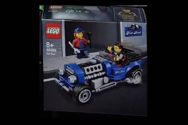 Lego 40409 City Hot Rod kszlet - bontatlan, ritkasg, j