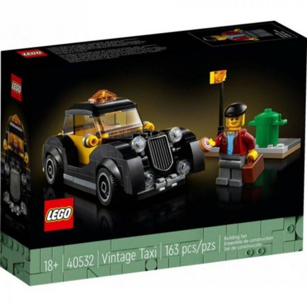 Lego 40532 Exkluzv Vintage Taxi, j, hibtlan!