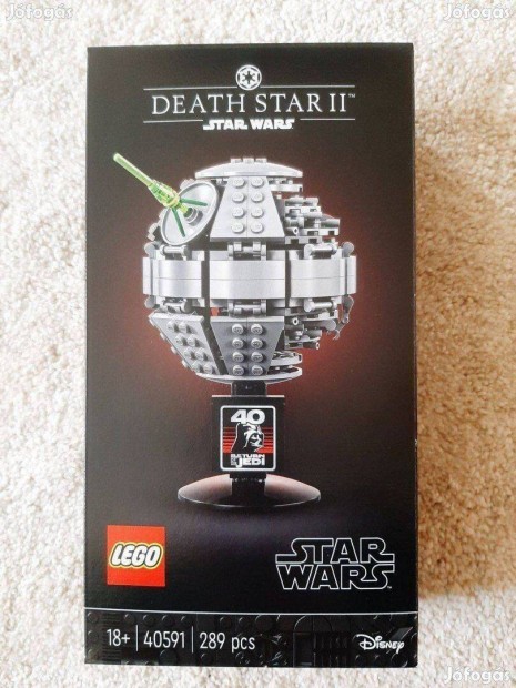 Lego 40591 Star Wars SW Death Star 2 a msodik hallcsillag jedi 40 hp