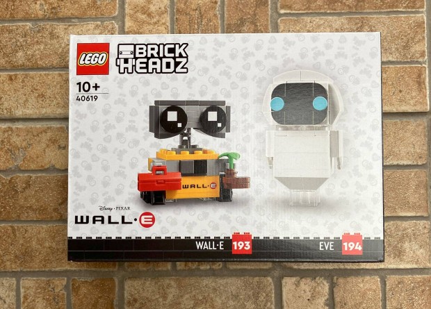 Lego 40619 Brickheadz Wall-e s EVE Bontatlan,j